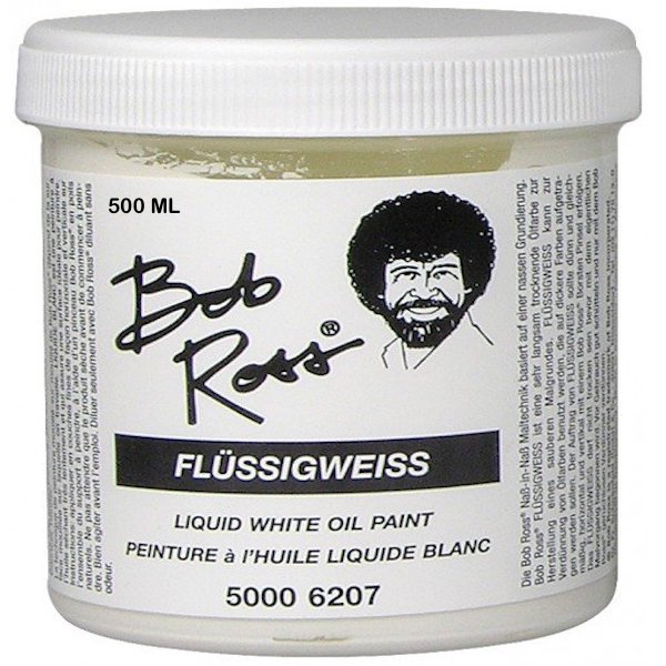 Bob Ross liquid White 500ml